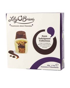 Lily O'Brien's - Small Petit Indulgence Chocolate Collection Box - 8 x 48g
