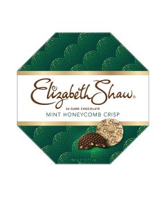 Elizabeth Shaw - Dark Chocolate Mint Honeycomb Crisp - 8 x 162g