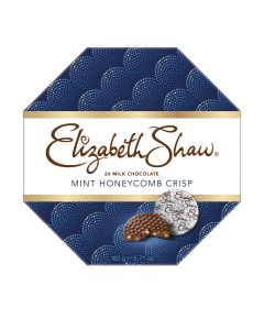 Elizabeth Shaw - Milk Chocolate Mint Honeycomb Crisp - 8 x 162g