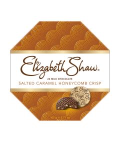Elizabeth Shaw - Milk Chocolate Salted Caramel Honeycomb Crisp - 8 x 162g