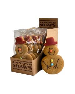 Lottie Shaw's - Gingerbread Snowman - 12 x 50g