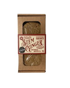 Lottie Shaw's - Savoury Stem Ginger Oatmeal Biscuits - 12 x 160g