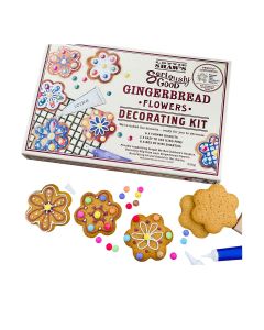 Lottie Shaw's - Gingerbread Flower Decorating Kit - 12 x 140g