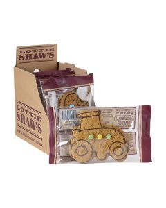 Lottie Shaw's - Gingerbread Tractors - 12 x 50g