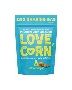 Love Corn - Salt & Vinegar - 6 x 115g
