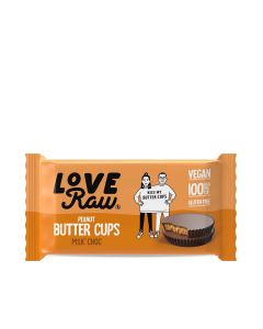 LoveRaw - Milk Chocolate Peanut Butter Cups - 18 x 34g