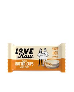 LoveRaw - White Chocolate Peanut Butter Cups - 18 x 34g