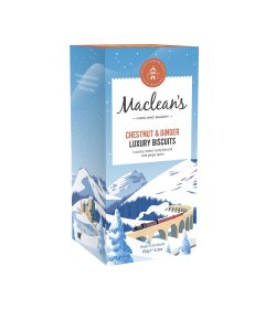 Maclean's Highland Bakery - Chestnut & Ginger Luxury Biscuits - 12 x 150g