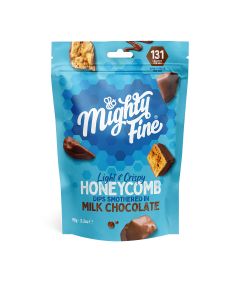 Mighty Fine  - Honeycomb Dipped in Milk Chocolate - 12 x 90g