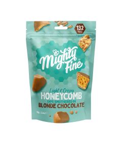 Mighty Fine - Blonde Chocolate Honeycomb Pouch - 12 x 90g