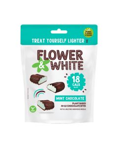 Flower & White  - Vegan Mint Chocolate Meringue Bites - 6 x 75g