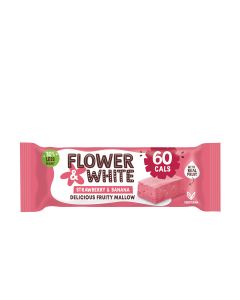 Flower & White - Strawberry and Banana Smoothie Bar - 15 x 35g