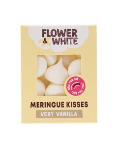 Flower & White - Very Vanilla Meringue Kisses - 12 x 100g