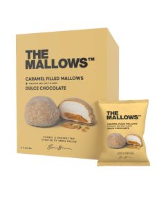 The Mallows - Organic Caramel-Filled Mallows Dulce Chocolate Box - 12 x 90g