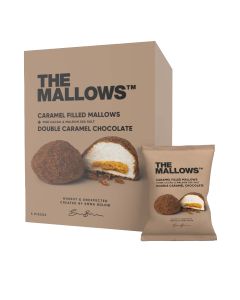The Mallows - Organic Caramel-Filled Mallows Double Caramel Chocolate Box - 12 x 90g