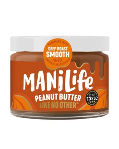 ManiLife - Deep Roast Smooth Peanut Butter - 6 x 275g