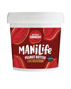 ManiLife - Deep Roast Crunchy Peanut Butter - 6 x 900g