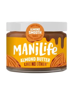 ManiLife - Smooth Almond Butter - 8 x 160g
