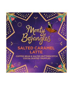 Monty Bojangles - Salted Caramel Latte Truffle Present Box - 6 x 100g