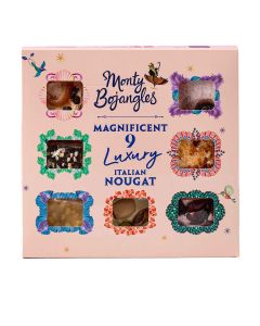 Monty Bojangles - Magnificent Luxury 9 Piece Nougat Box - 6 x 135g