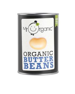 Mr Organic - Butter Beans - 12 x 400g