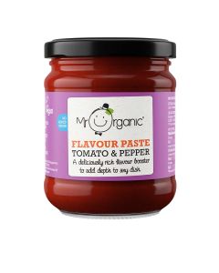 Mr Organic - Tomato & Pepper Flavour Paste - 6 x 200g