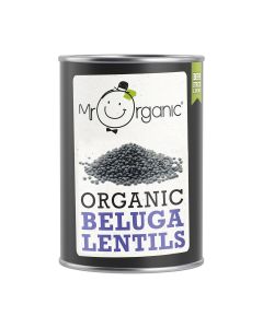 Mr Organic - Beluga Lentils - 12 x 400g