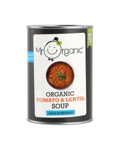 Mr Organic - Tomato and Lentil Soup - 12 x 400g