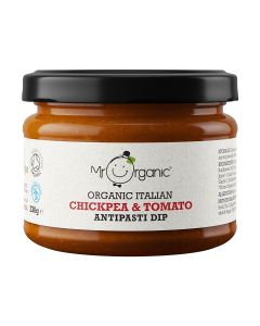 Mr Organic - Chickpea & Tomato Antipasti Dip - 6 x 230g