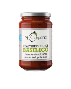 Mr Organic - Basilico Pasta Sauce - 6 x 350g