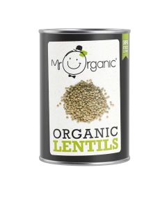 Mr Organic - Green Lentils - 12 x 400g