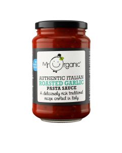 Mr Organic - Roasted Garlic Pasta Sauce with No Added Sugar - 6 x 350g