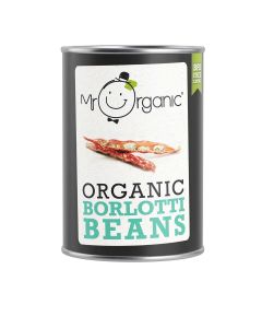 Mr Organic - Borlotti Beans - 12 x 400g