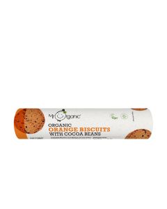 Mr Organic - Orange Biscuits with Cocoa Beans - 12 x 250g