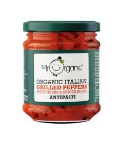 Mr Organic - Grilled Peppers Antipasti - 5 x 190g