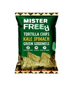 Mister Free'd - Tortilla Chips with Kale & Spinach - 12 x 135g