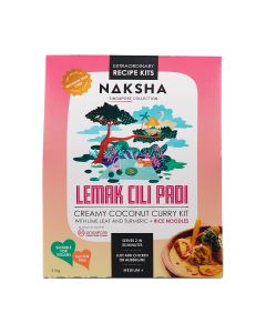 Naksha - Creamy Coconut Curry with Rice Noodles Kit (Singapore Collection) - 6 x 600g