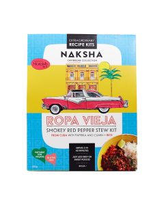 Naksha - Smokey Red Pepper Stew with Rice Kit (Caribbean Collection) - 6 x 610g