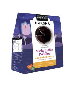 Naksha - Sticky Toffee Pudding with Dates & Coconut Baking Kit - 6 x 800g