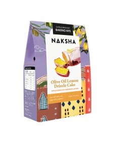 Naksha - Preserved Lemon Drizzle Cake Baking Kit - 9 x 550g