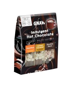 GNAW - Hot Shot Filled Gift Set (Double Chocolate, Caramel & Hazelnut) - 6 x 135g