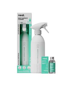 Neat - Multi-Surface Refill Starter Pack Seagrass (500 ML Aluminium Bottle + Concentrate) - 6 x 500ml