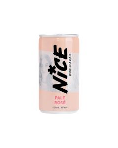 Nice - Pale Rosé Wine (Can) ABV12% - 12 x 187ml