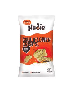 Nudie - Katsu Curry Caulifower Crisps - 12 x 80g