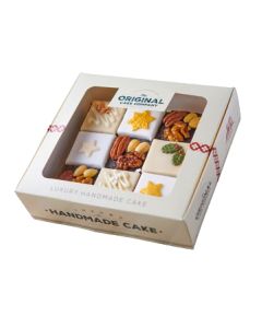 The Originial Cake Company - 9 Piece Fruit Cake Christmas Gift Box - 4 x 740g