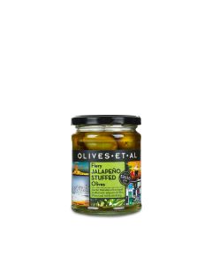 Olives Et Al - Fiery Jalapeno Stuffed Olives - 6 x 150g