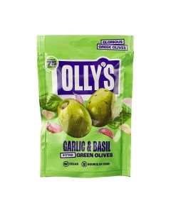 OLLY's - Olives - Basil & Garlic - 12 x 50g