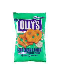 OLLY's - Vegan Sour Cream & Onion Pretzel Thins - 7 x 140g
