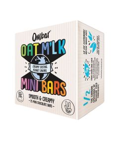 Ombar - Organic & Fairtrade Oat M'lk Mini Bar Chocolate Gift Box - 5 x 125g