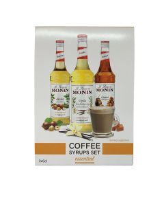 Monin - Standard Gift Pack (Hazlenut, Vanilla & Caramel) - 10 x 3 x 50ml